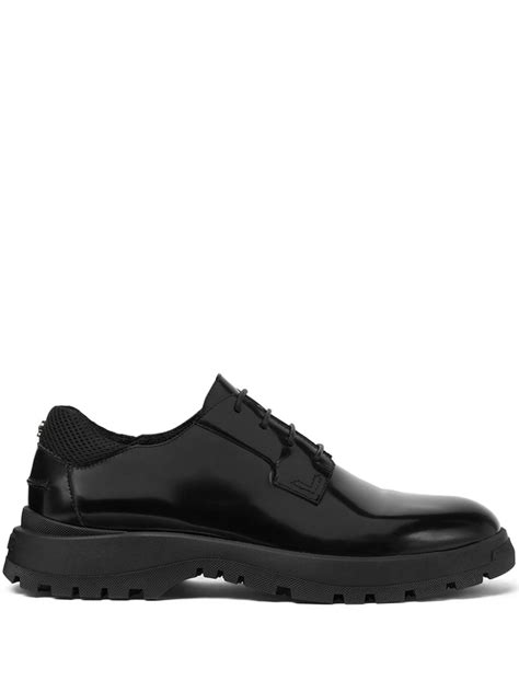 versace patent derby shoes|Versace Patent Leather Derby Shoes .